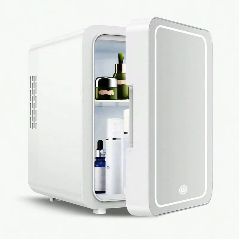 6 Can / 0.14 Cu. Ft. Countertop Mini Fridge for Skincare