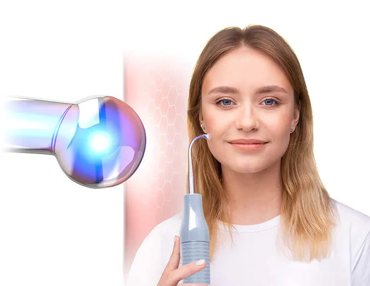 DARSONVAL High Frequency Facial Machine – 6-in-1 Neon+Argon Fusion for Skin & Hair