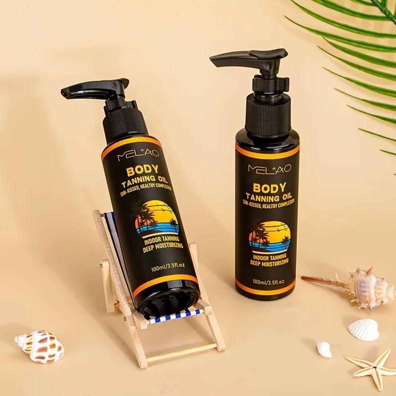 MELAO Tanning Oil – Ultra-Moisturizing Tan Intensifier