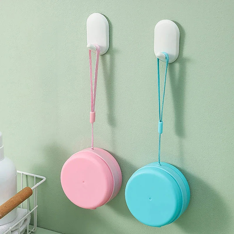 Portable Bath Brush – Silicone Massage & Cleansing Scrubber