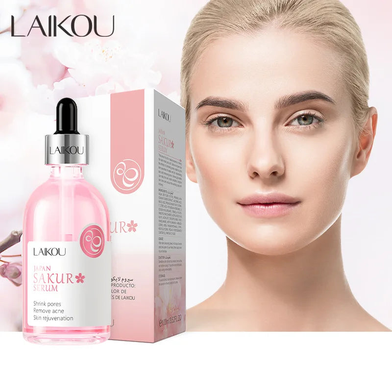 LAIKOU Sakura Serum – Vitamin C Brightening Firming Essence