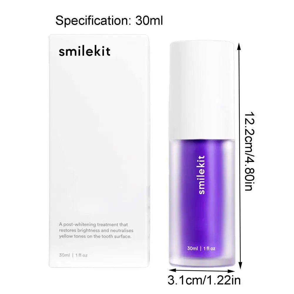 Purple Toothpaste – Instant Whitening & Stain Removal