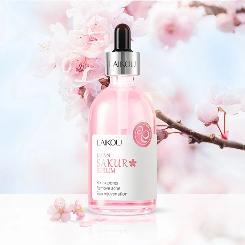 LAIKOU Sakura Serum – Vitamin C Brightening Firming Essence