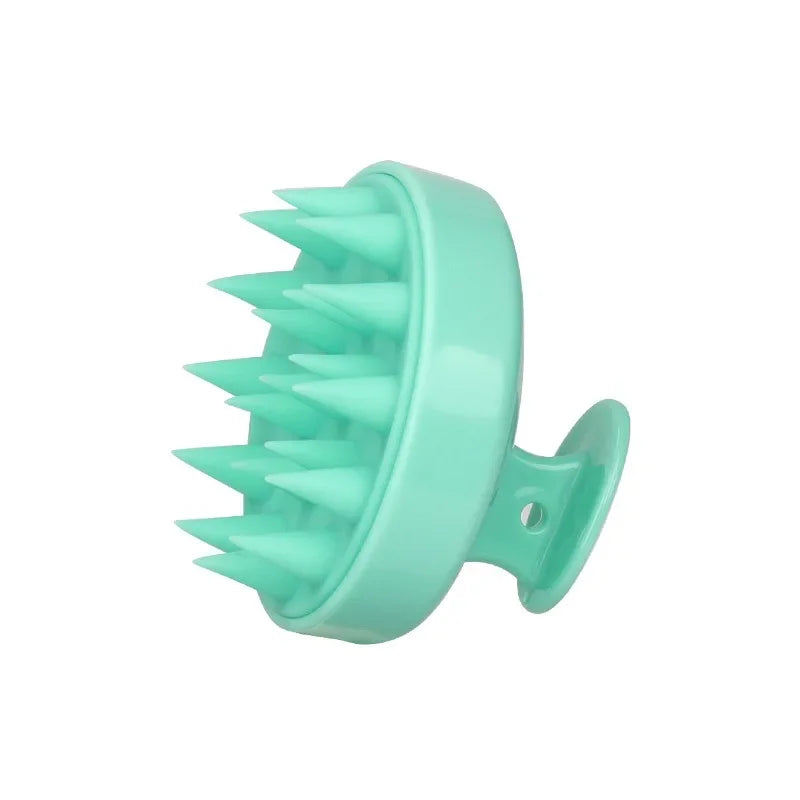 Silicone Shampoo Brush – Scalp Massage Comb for Hair Cleaning & Growth
