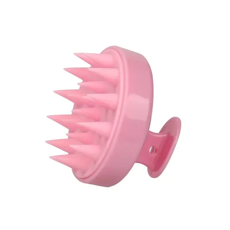Silicone Shampoo Brush – Scalp Massage Comb for Hair Cleaning & Growth