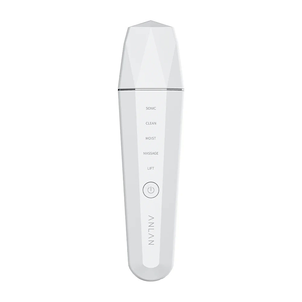 ANLAN Ultrasonic Skin Scrubber – Ion Deep Cleansing & EMS Lifting Device