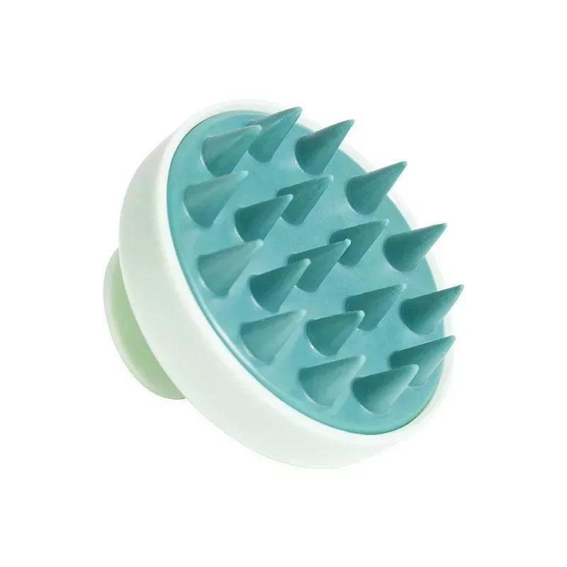 Silicone Shampoo Brush – Scalp Massage Comb for Hair Cleaning & Growth