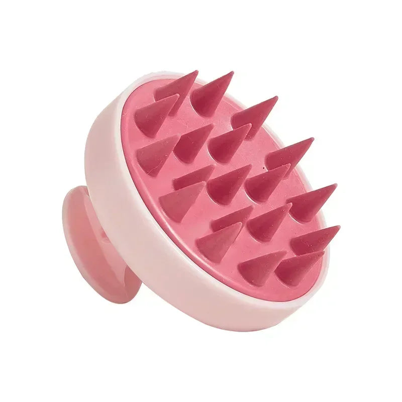 Silicone Shampoo Brush – Scalp Massage Comb for Hair Cleaning & Growth