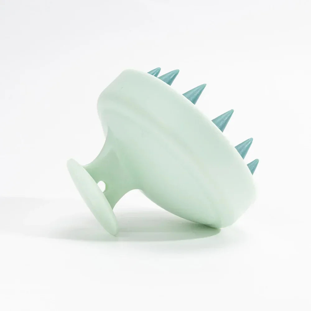 Silicone Shampoo Brush – Scalp Massage Comb for Hair Cleaning & Growth