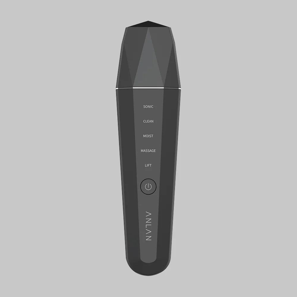 ANLAN Ultrasonic Skin Scrubber – Ion Deep Cleansing & EMS Lifting Device