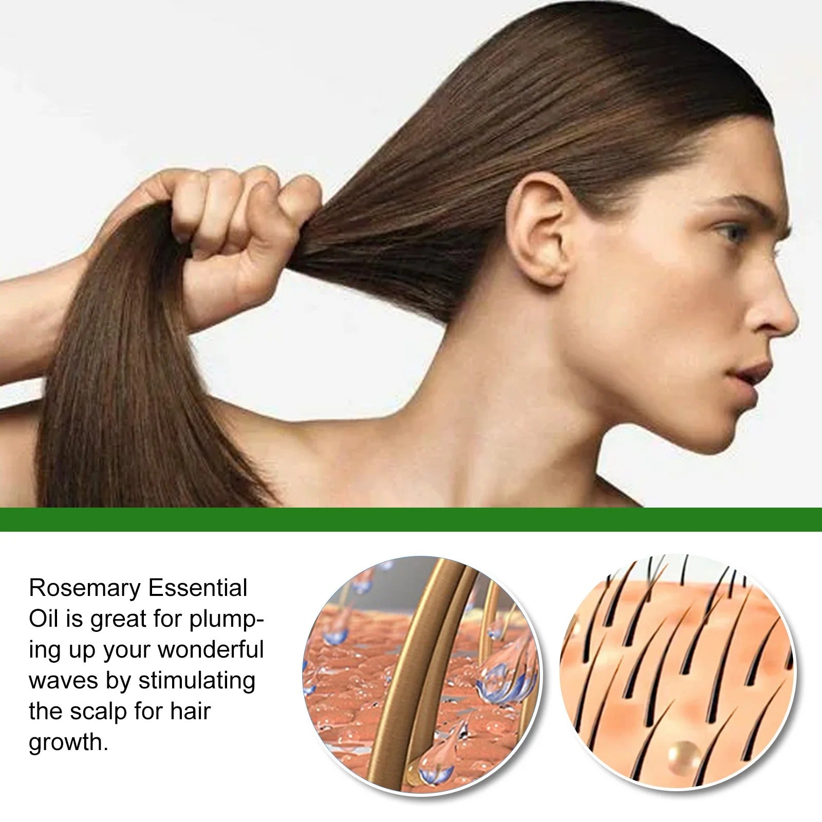 Rosemary Essential Oil Hair Treatment – 30ml Nourishing Cream for Growth & Repair